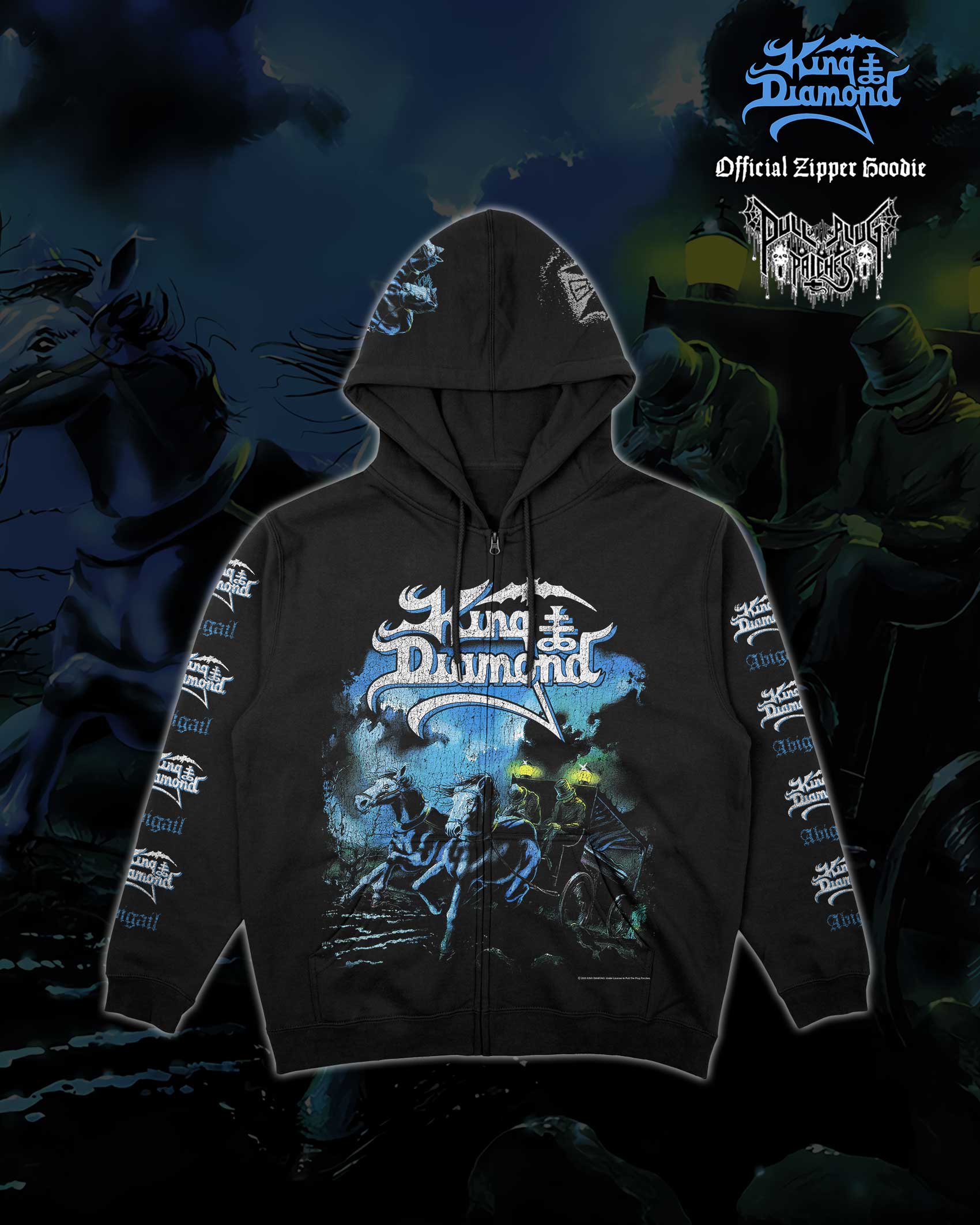 King Diamond - Abigail - Deluxe Zipper Hoodie
