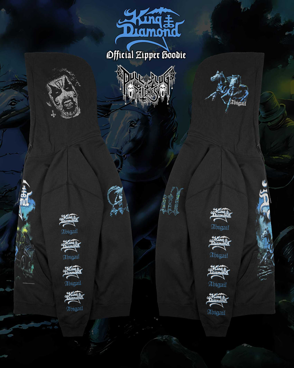 King Diamond - Abigail - Deluxe Zipper Hoodie