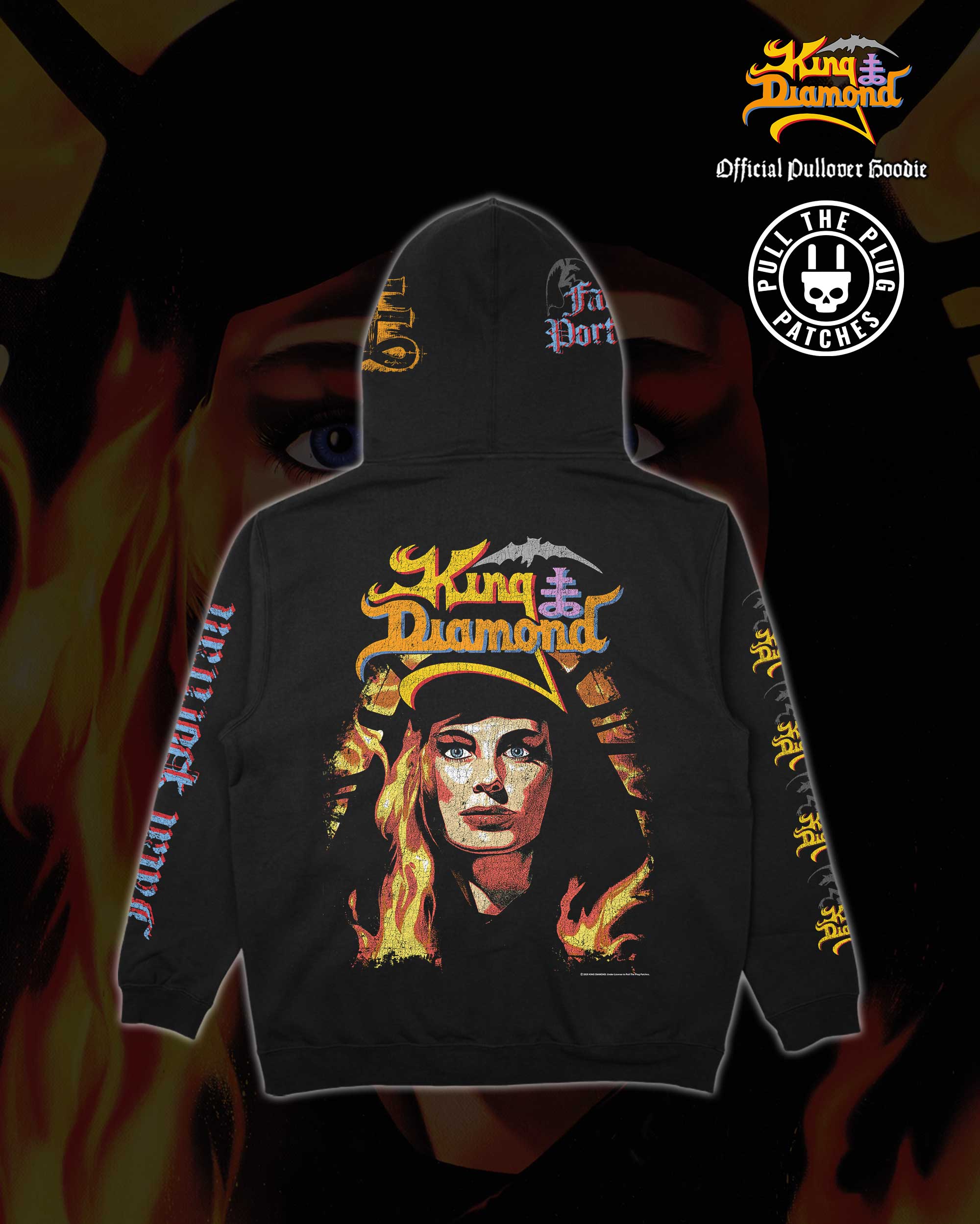 King Diamond - Fatal Portrait - Deluxe Pullover Hoodie