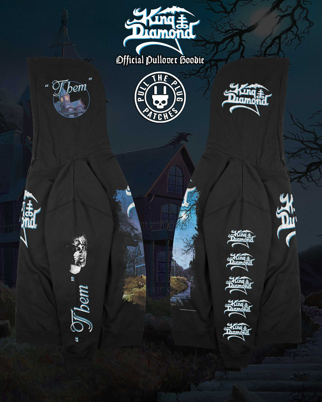 King Diamond - Them - Deluxe Pullover Hoodie