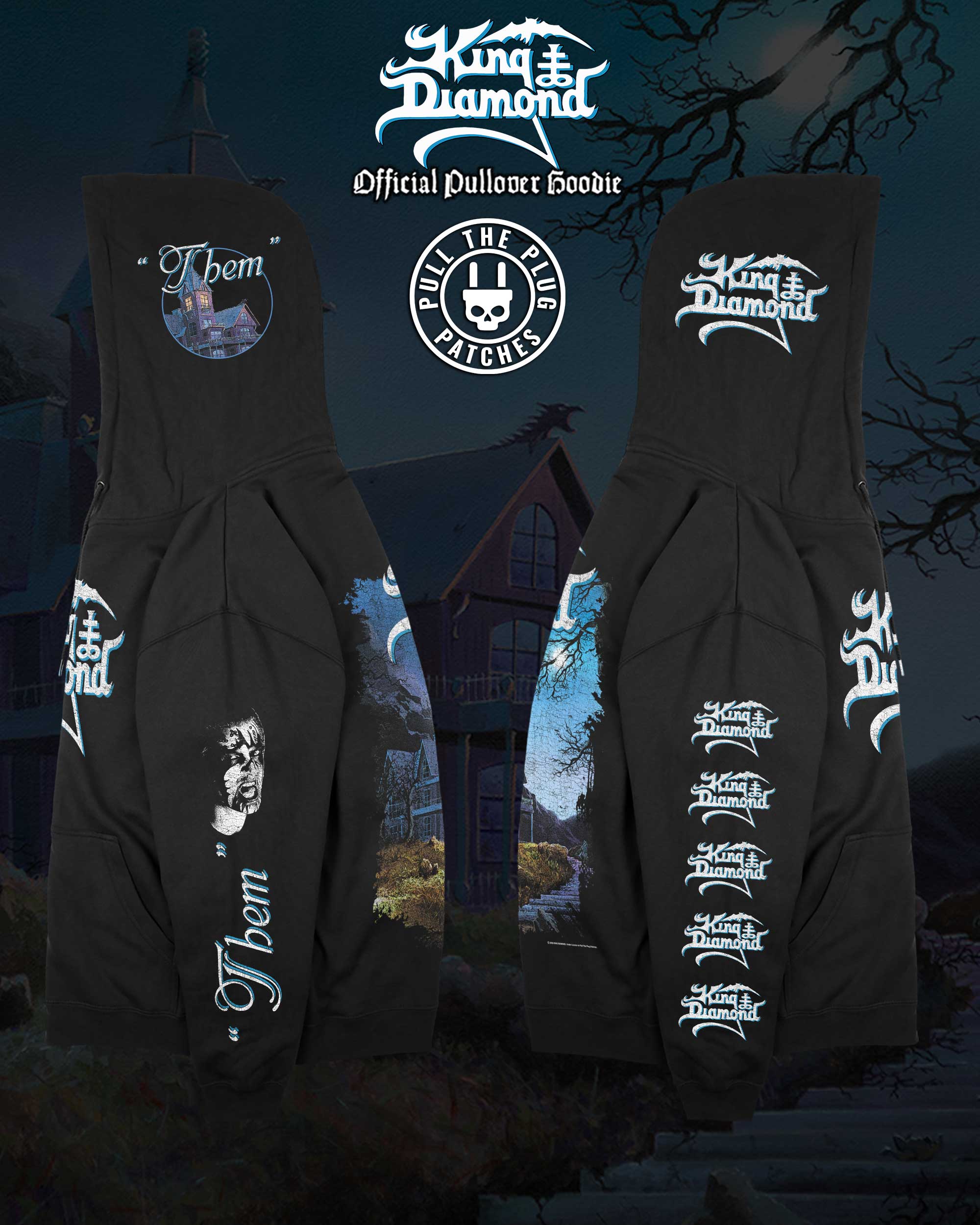 King Diamond - Them - Deluxe Pullover Hoodie