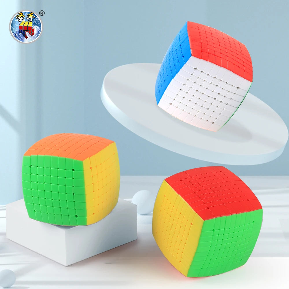 sengso Speed Cube 8x8 9x9 10x10 High difficulty level Designated for Competition Cube Puzzle Excellent feel kid Educational toys