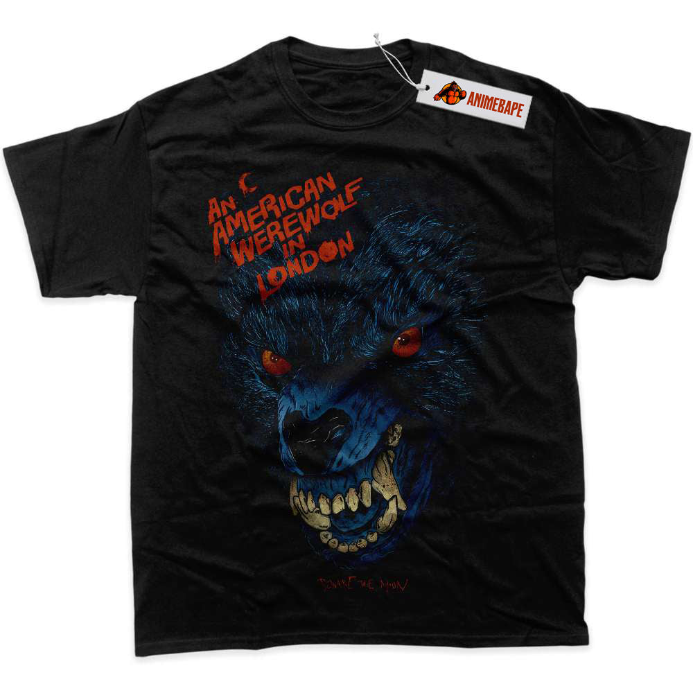 American Werewolf in London Halloween Horror Graphic T-Shirt
