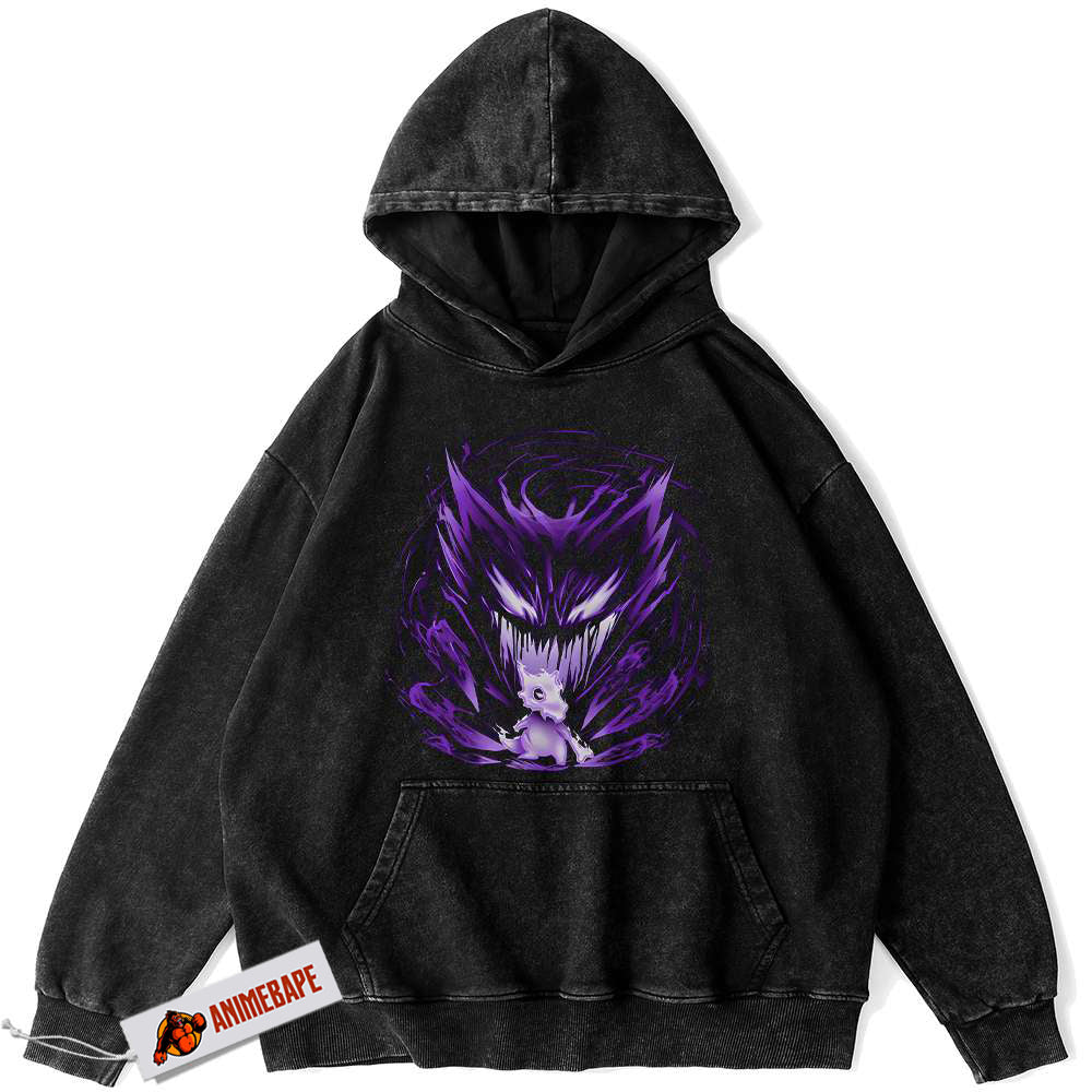 Cubone Haunter Hoodie, Vintage PKM Anime Hoodie, Pokemon Apparel