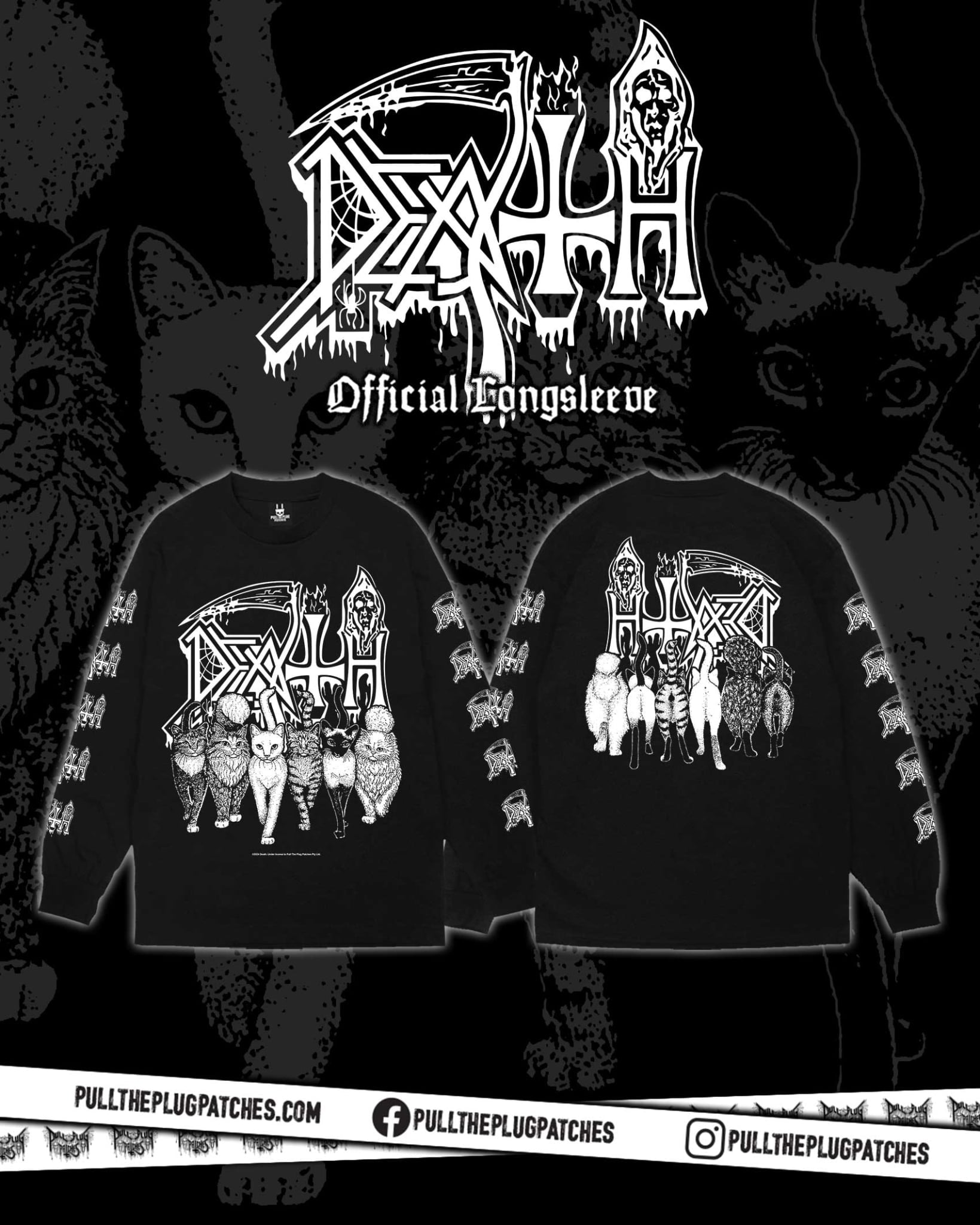 Death - Kittens - Longsleeve Shirt