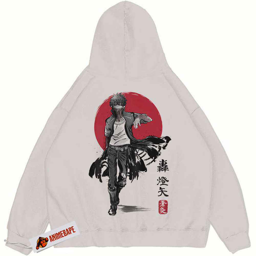 Dabi My Hero Academia Hoodie, Anime Vintage Hoodie for Fans