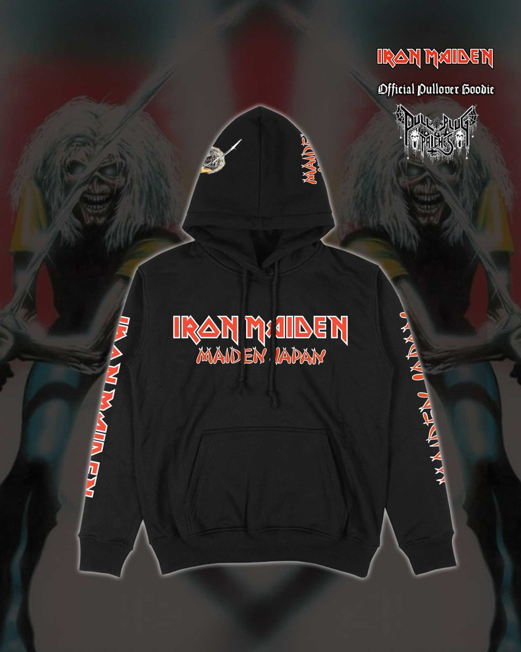 Iron Maiden - Maiden Japan - Deluxe Pullover Hoodie