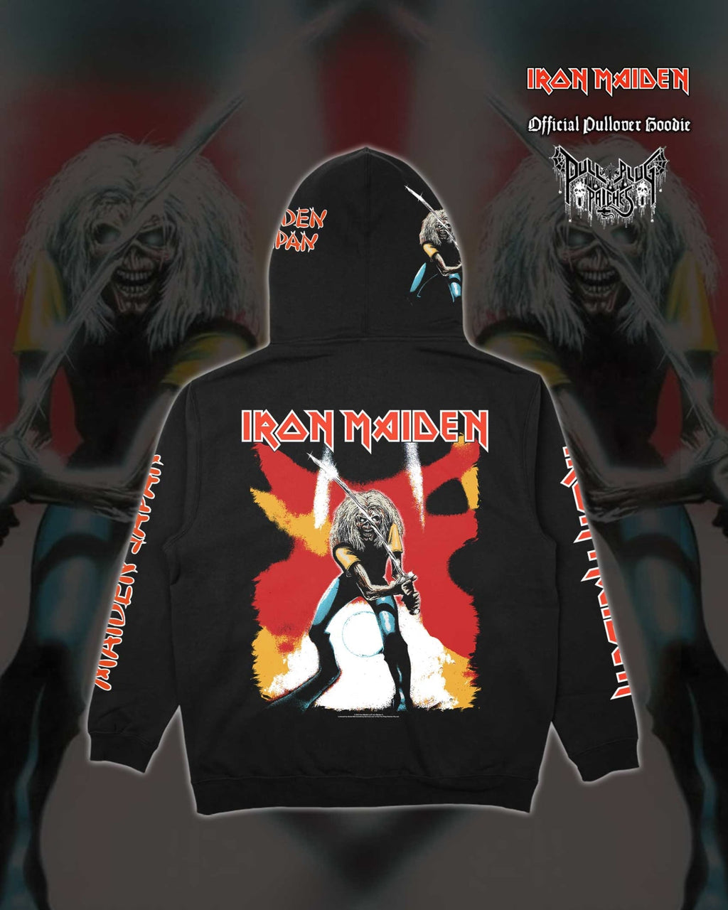 Iron Maiden - Maiden Japan - Deluxe Pullover Hoodie