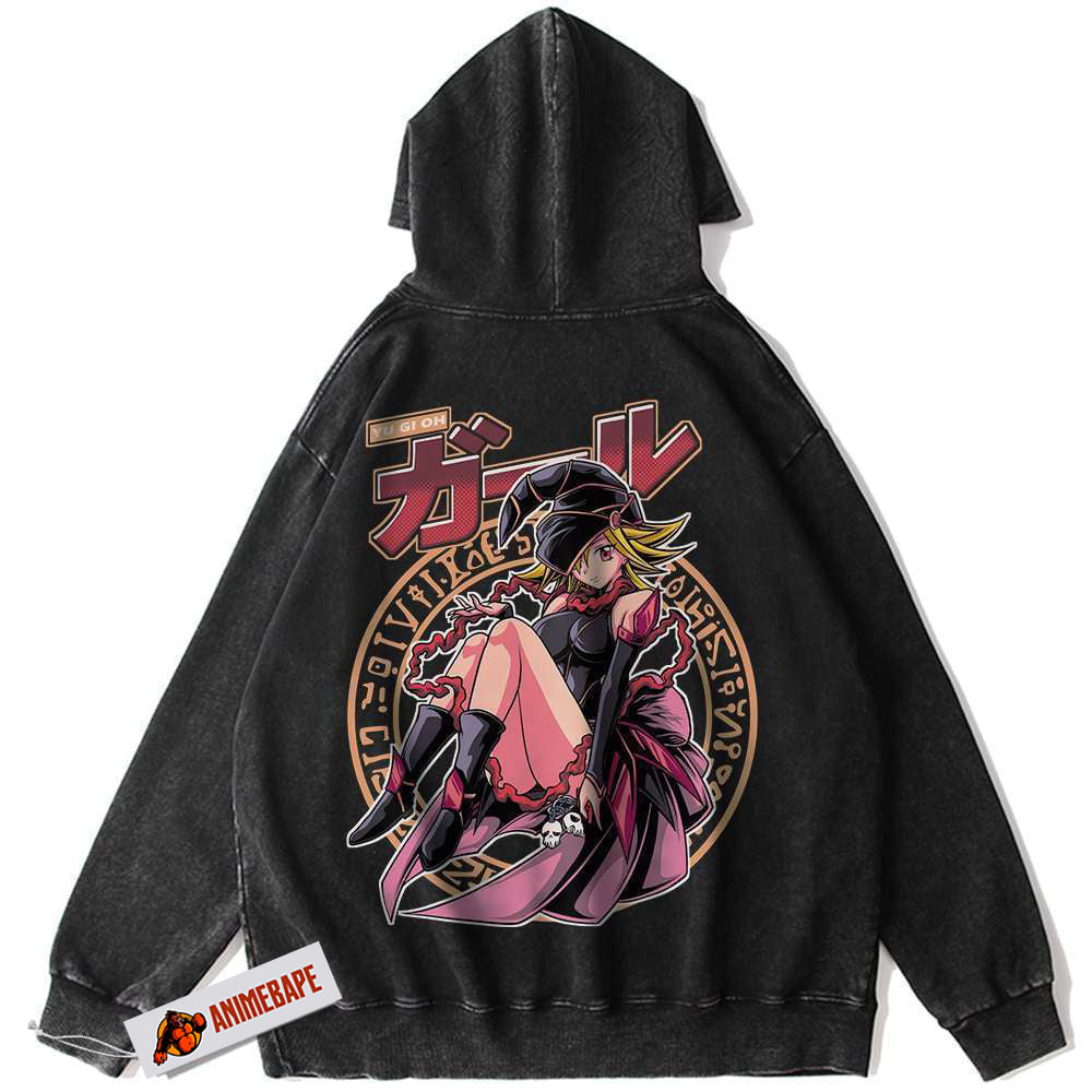 Yugioh Anime Vintage Hoodie for Gagaga Girl Fans Gagaga
