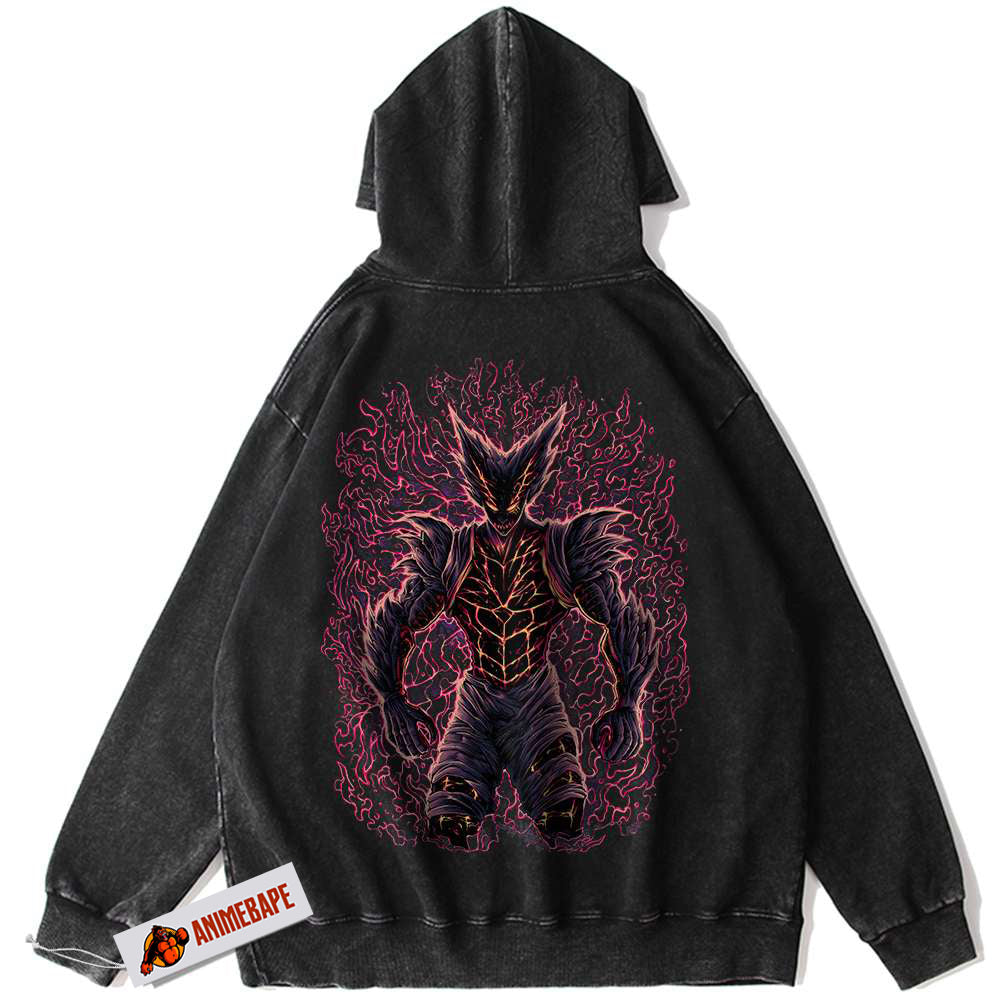 Garou One Punch Man Vintage Anime Hoodie for Fans Garou