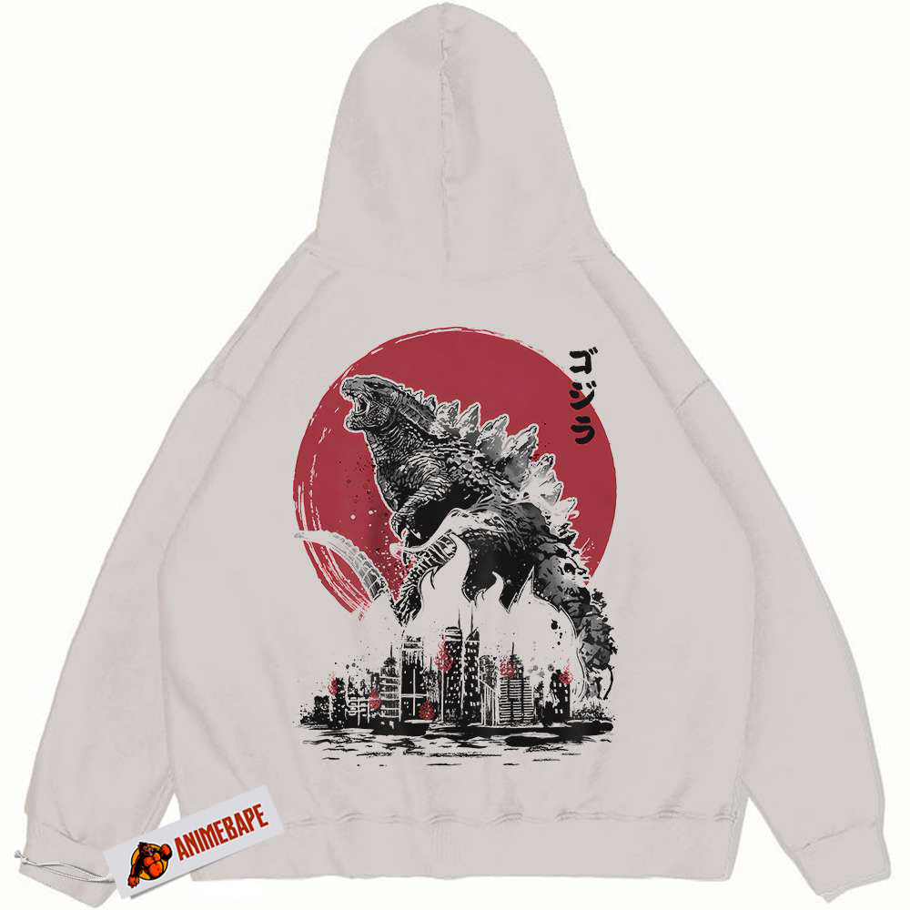 Vintage Godzilla Movie Hoodie for Men and Women, Cool Hoodie 3