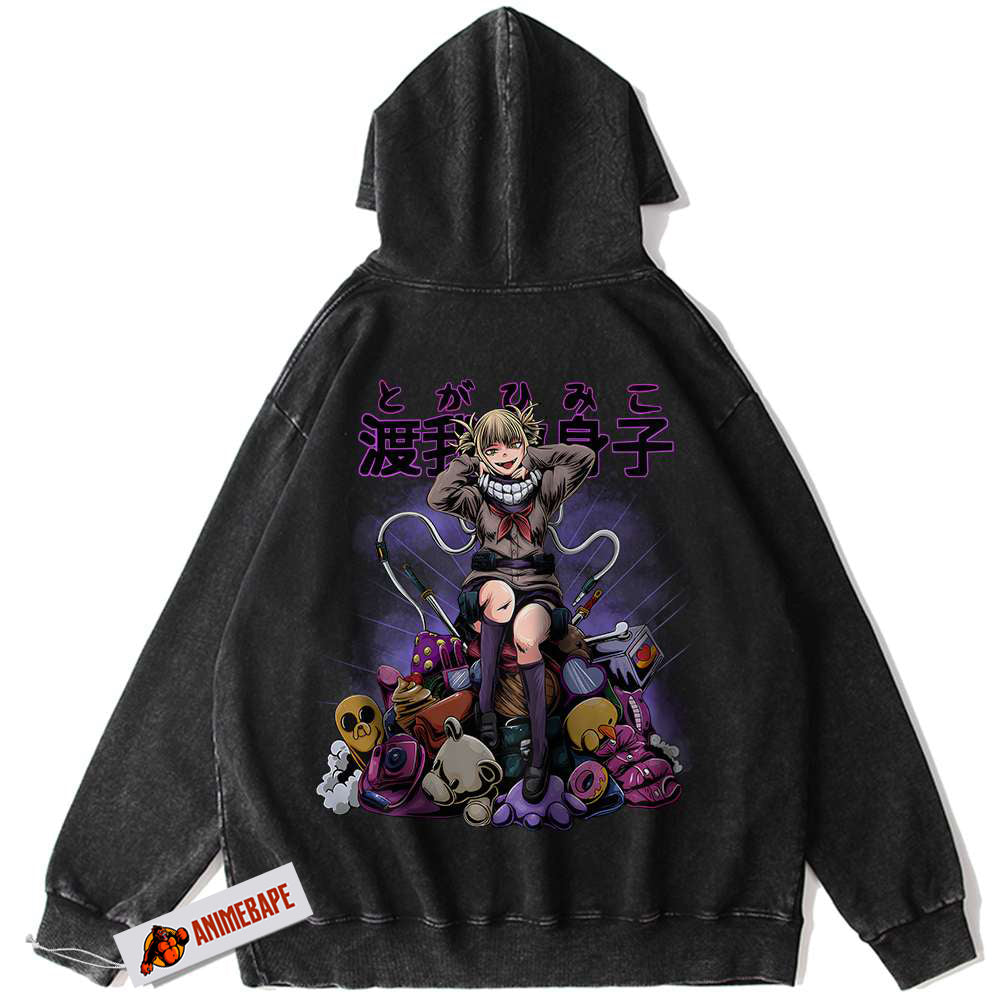My Hero Academia Himiko Toga Vintage Hoodie, Anime Sweatshirt
