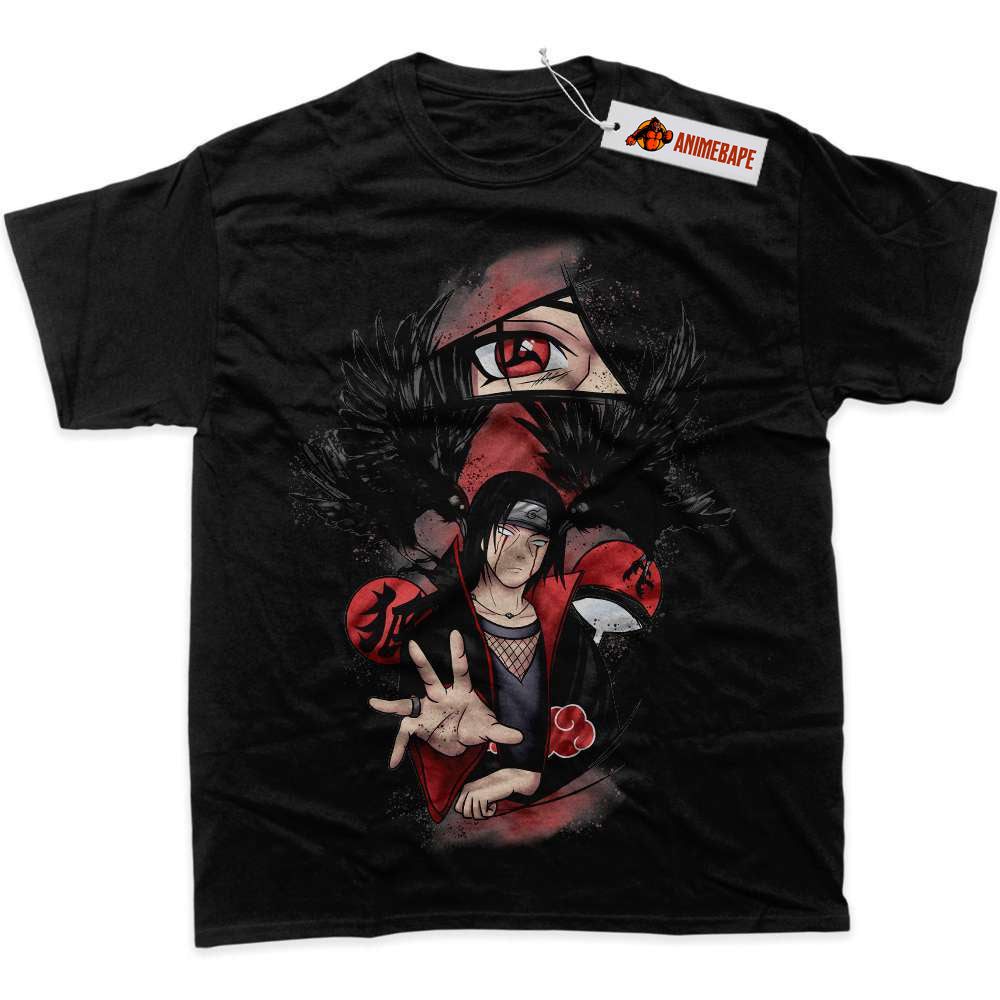 Itachi Uchiha Naruto Anime Graphic T-Shirt for Fans