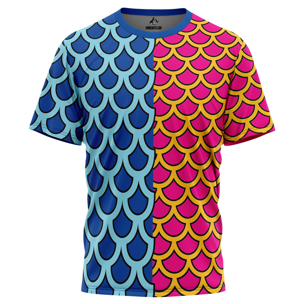 Kaido Pattern One Piece Pirates T-Shirt