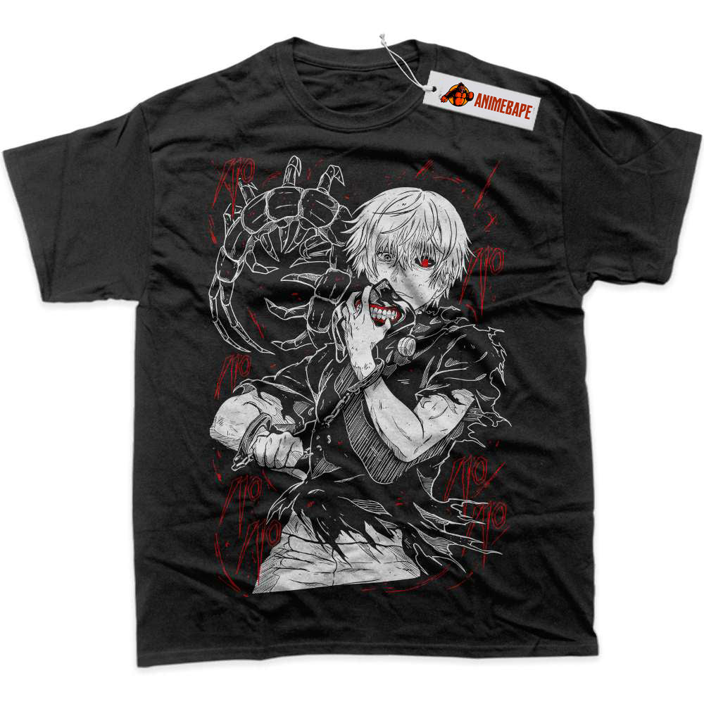 Tokyo Ghoul Ken Kaneki Graphic T-Shirt, Anime Apparel