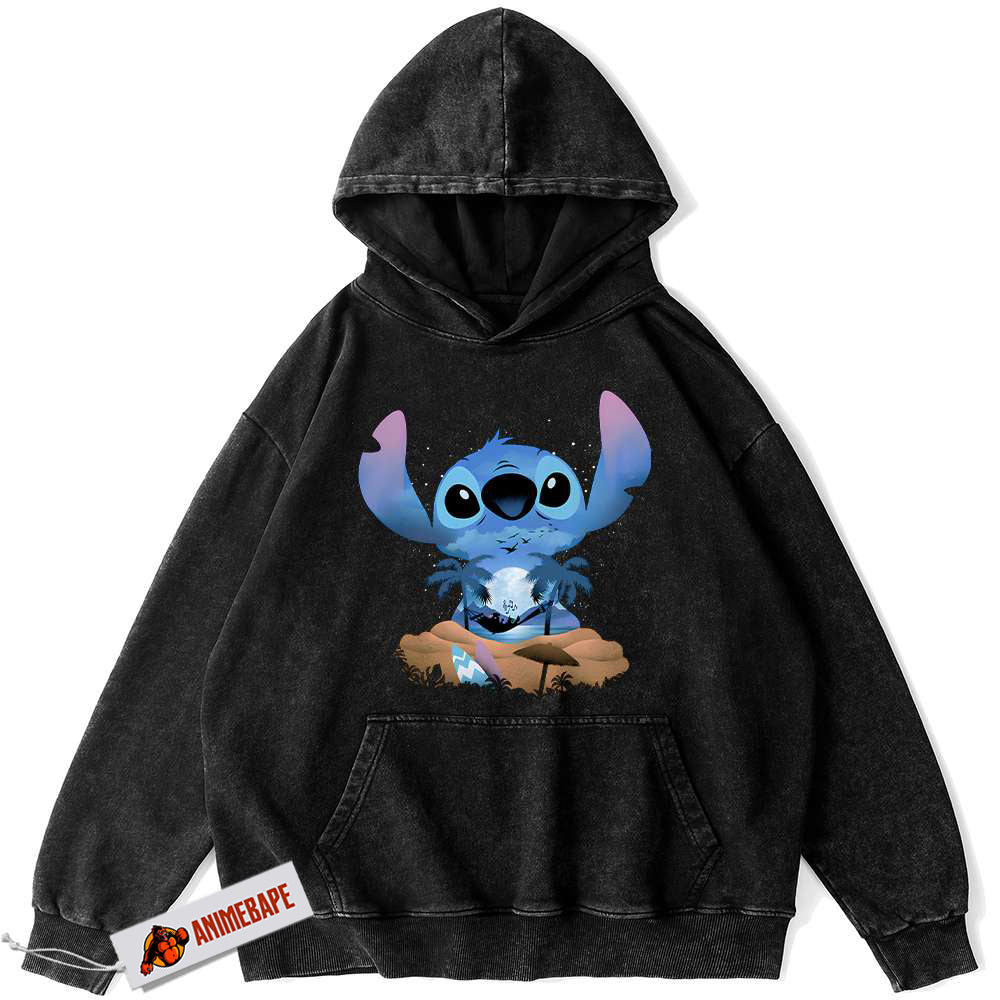 Disney Lilo and Stitch Vintage Animated Hoodie for Adults