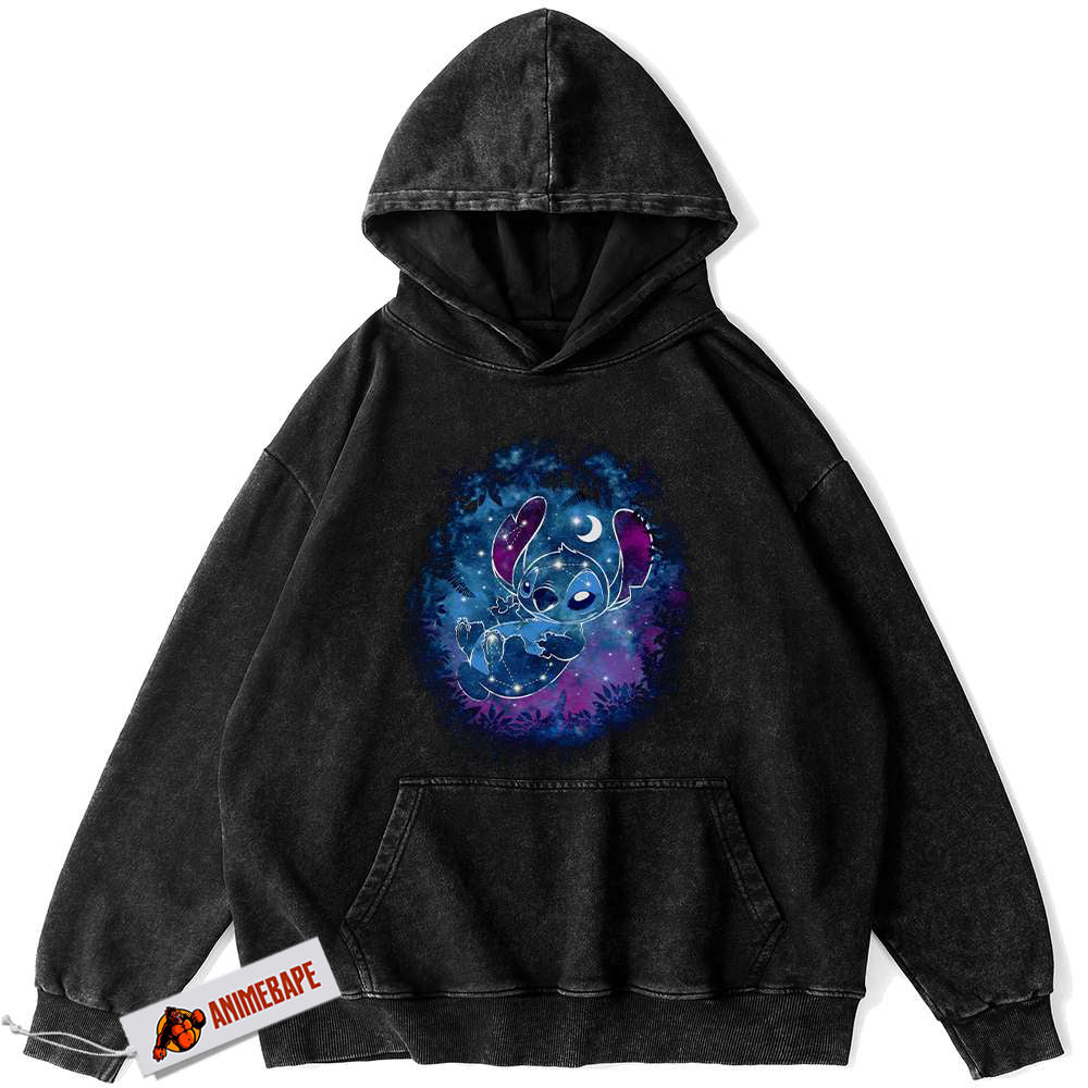 Disney Lilo and Stitch Vintage Hoodie for Fans, Animated Style Hoodie