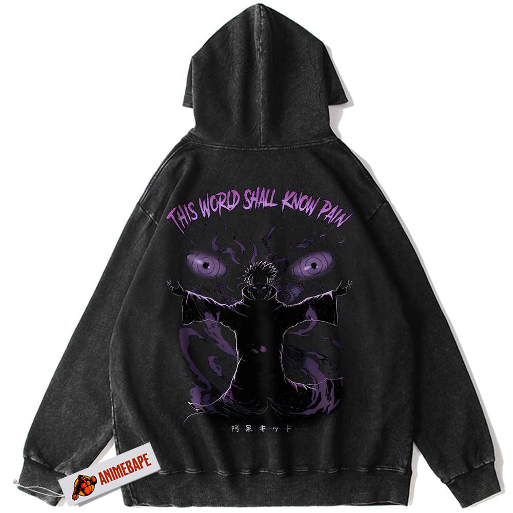 Naruto Nagato Uzumaki Vintage Hoodie for Anime Fans
