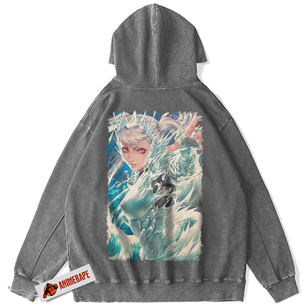 Noelle Silva Black Clover Anime Vintage Hoodie for Fans