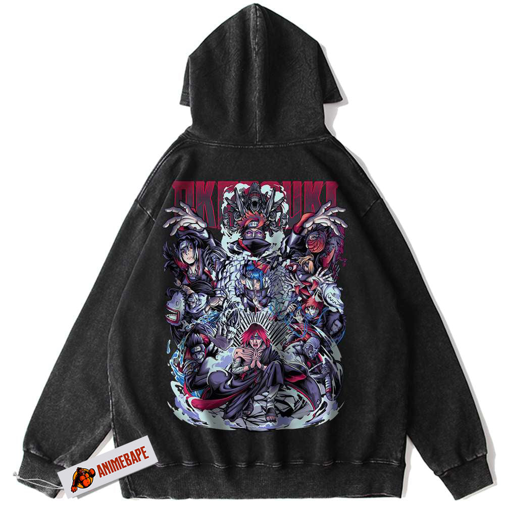 Nagato Uzumaki Pain Hoodie, Vintage Anime Hoodie for Fans