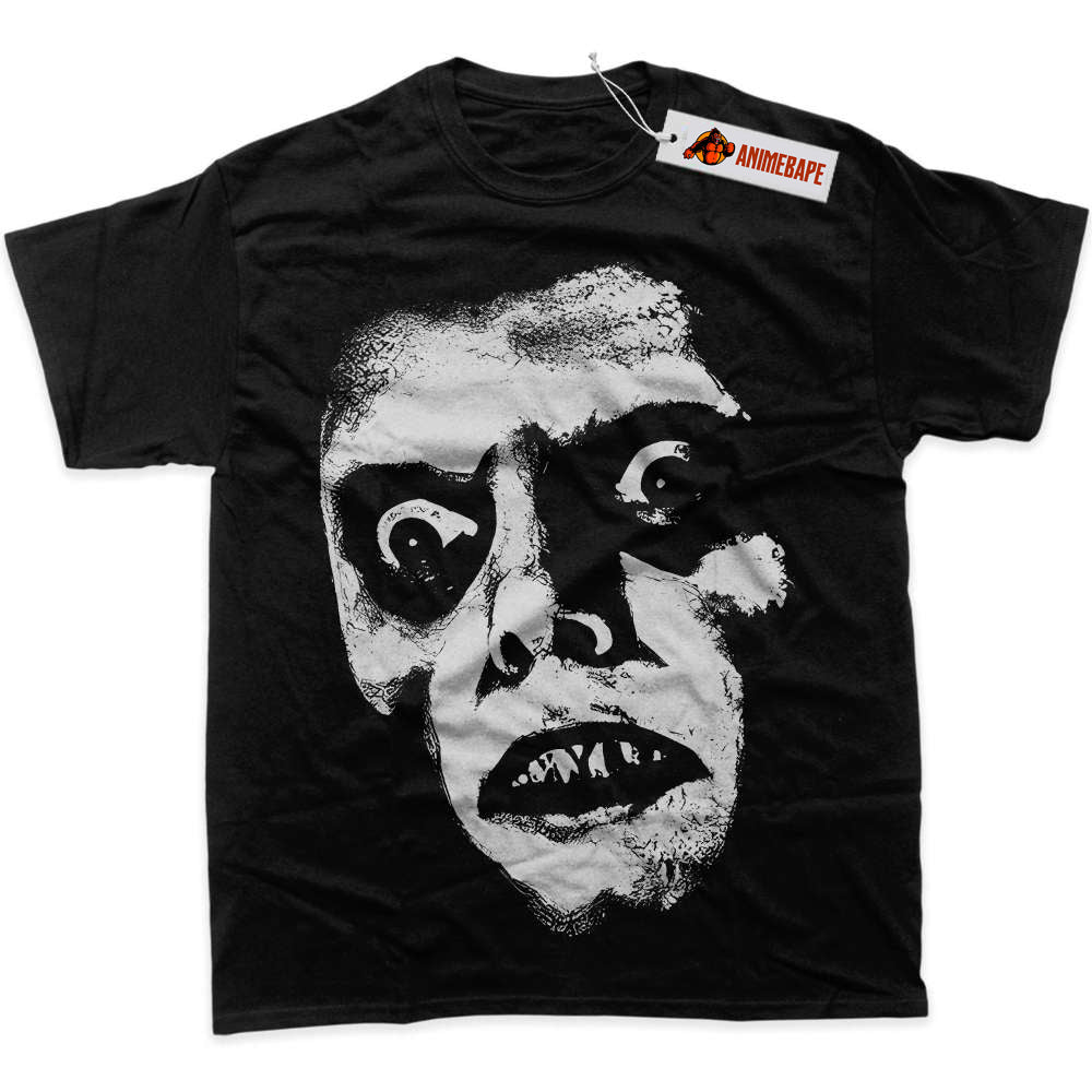 The Exorcist Pazuzu Shirt, Horror Halloween Graphic T-Shirt