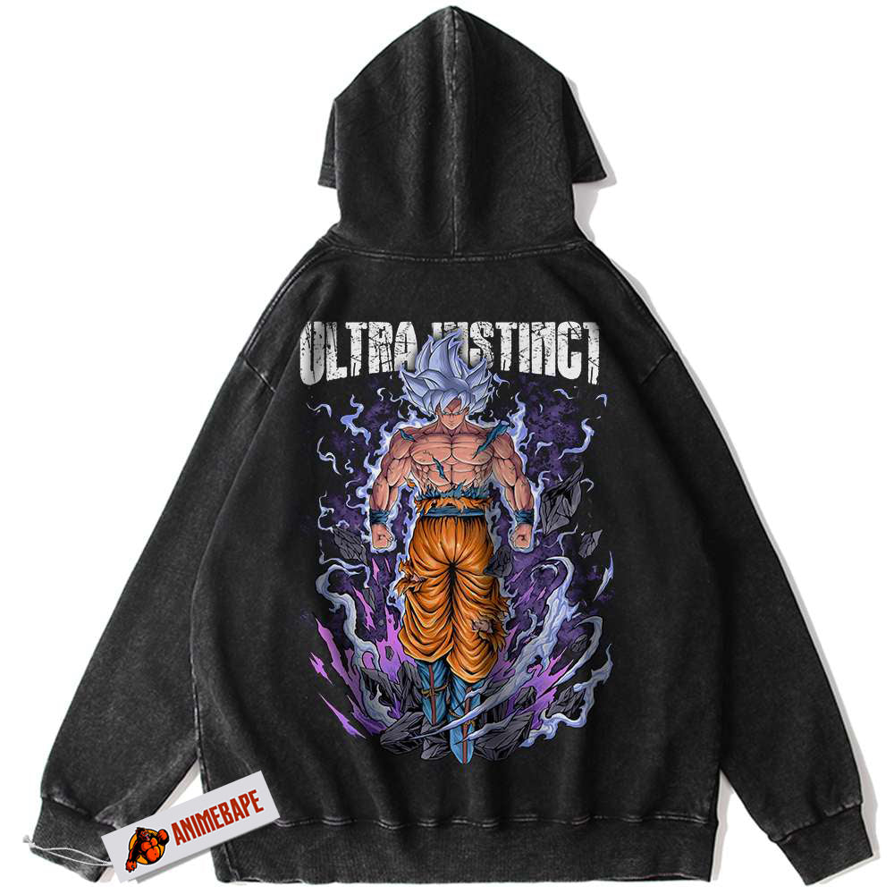 Dragon Ball Z Son Goku Vintage Hoodie, Anime Style Hoodie