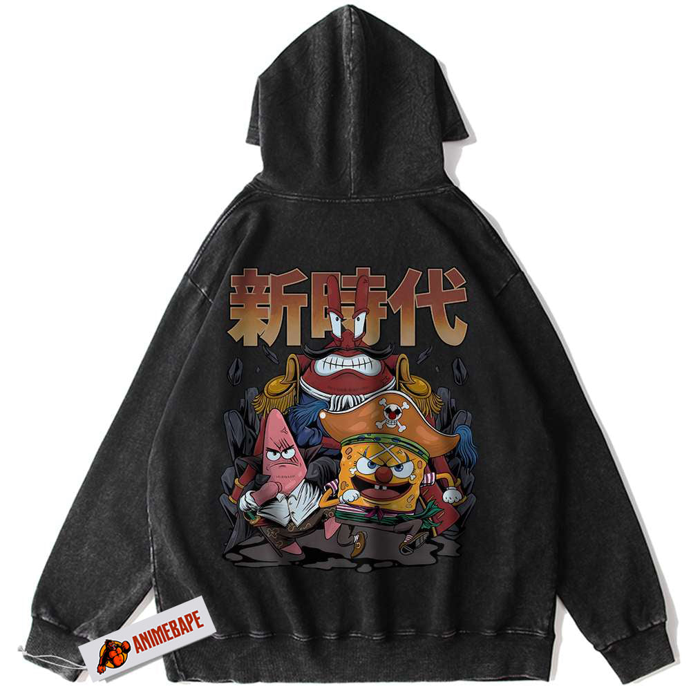 SpongeBob SquarePants Vintage Animated Hoodie for Men and Women