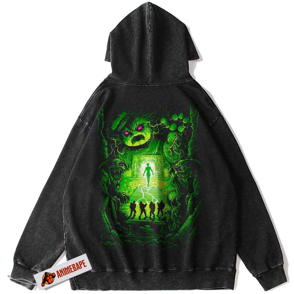 Ghostbusters Stay Puft Marshmallow Man Vintage Hoodie for Halloween