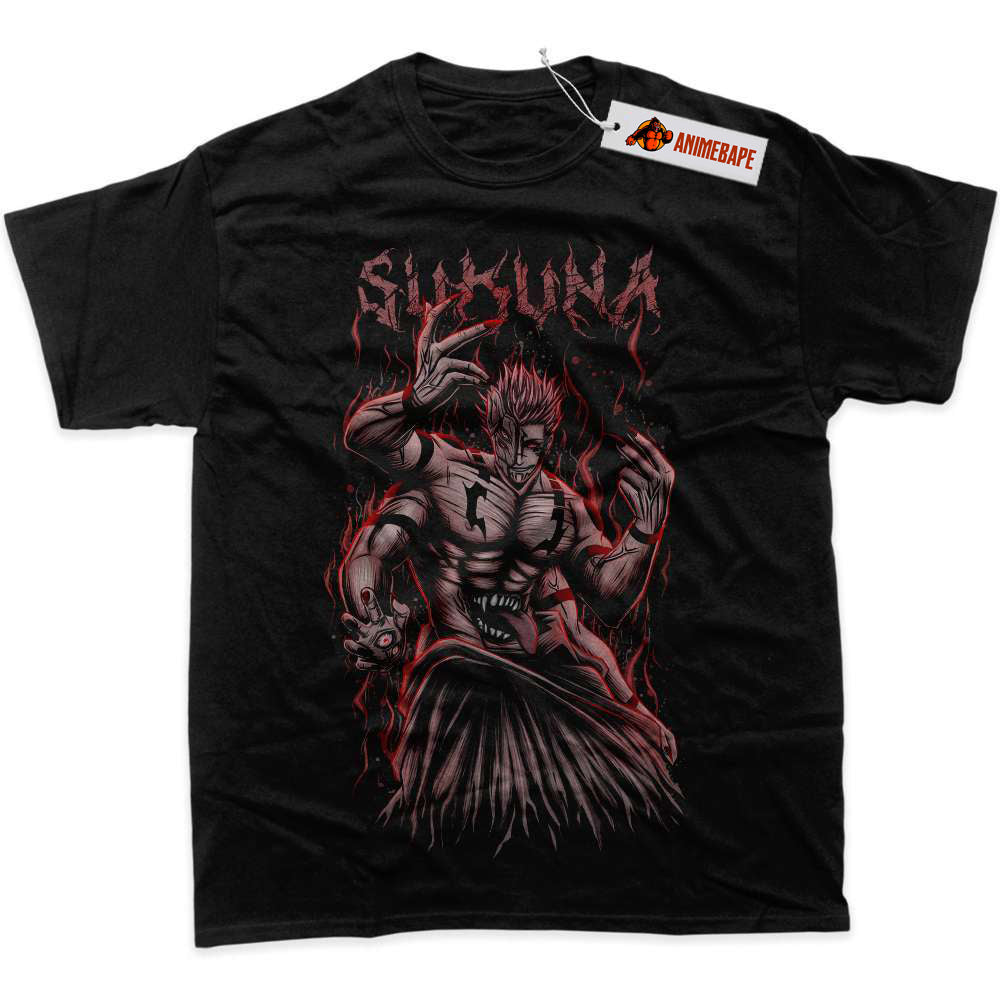 Sukuna Jujutsu Kaisen Anime Graphic T-Shirt - Cool Casual Wear