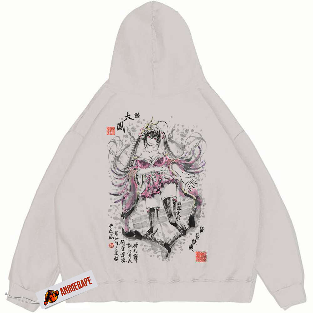 Azur Lane Taihou Vintage Game Hoodie - Comfortable Apparel