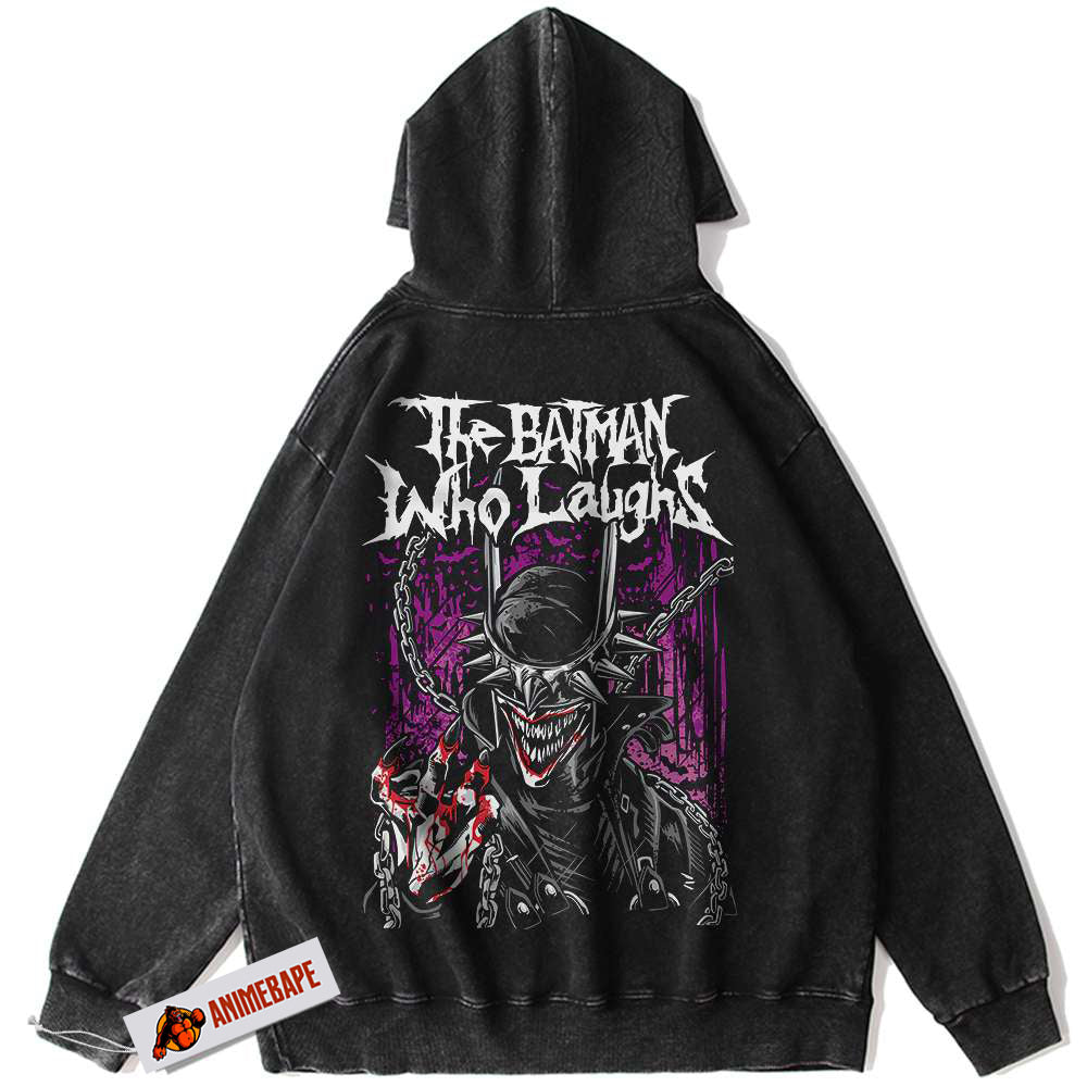 Batman Who Laughs Vintage DC Comics Hoodie for Men and Women