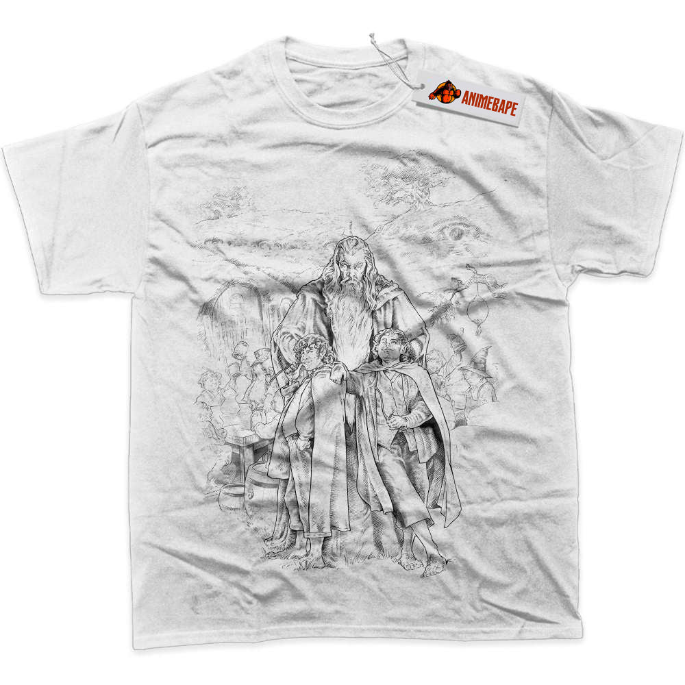 Lord of the Rings LotR Graphic T-Shirt, Movie Theme Shirt